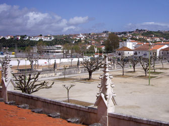 A view of Batalha from the monastery