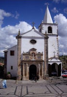 Santa Maria Church in the centre of Obidos