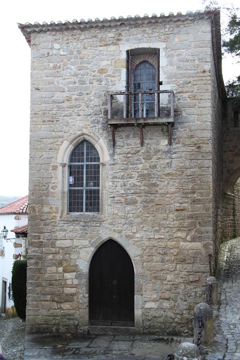 A view along a street in Obidos