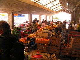 The daily market in S�o Martinho do Porto